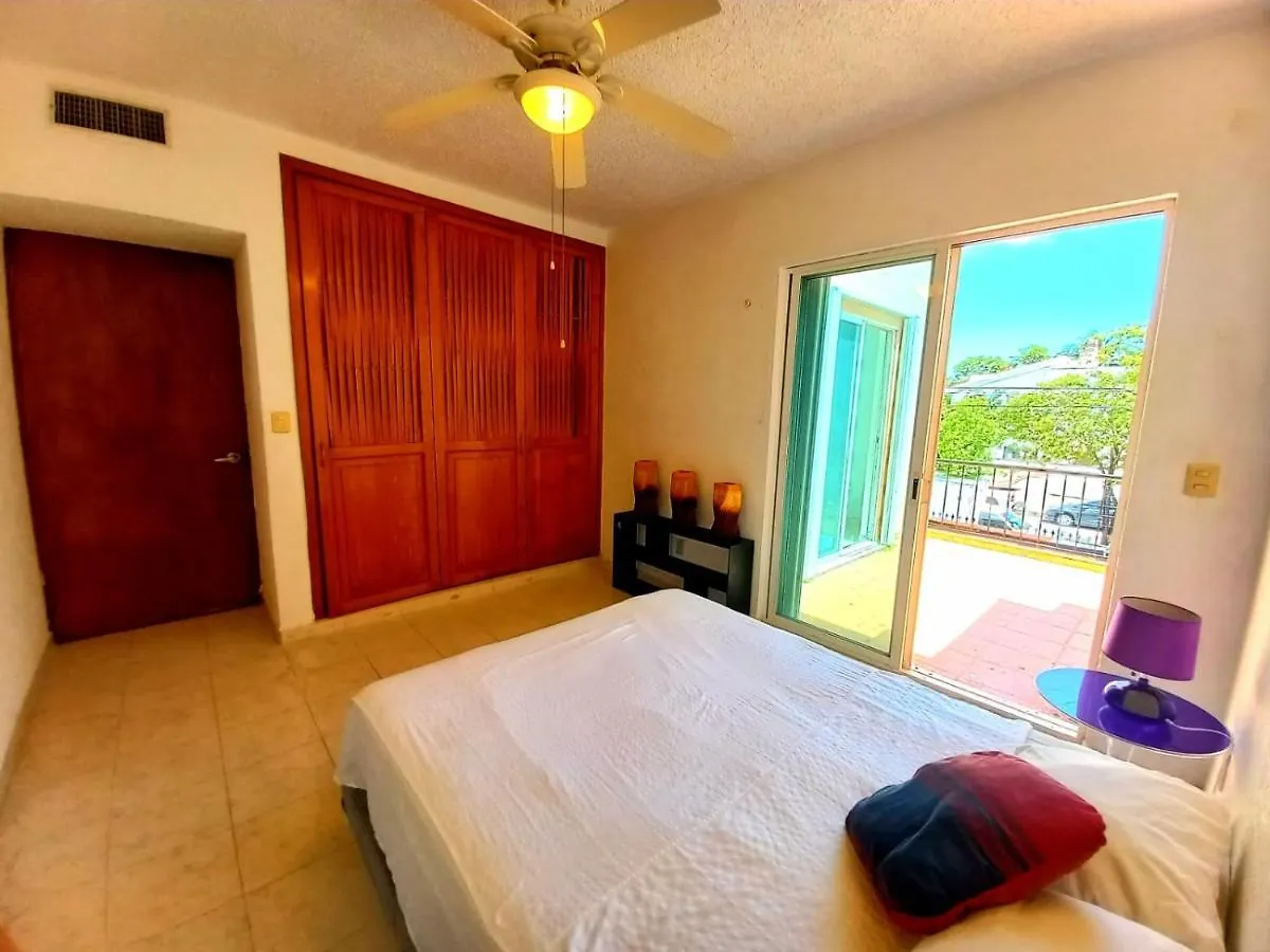 Casa Zen Para 20 Personas 5 Habitaciones En El Centro De Канкун Дом отдыха